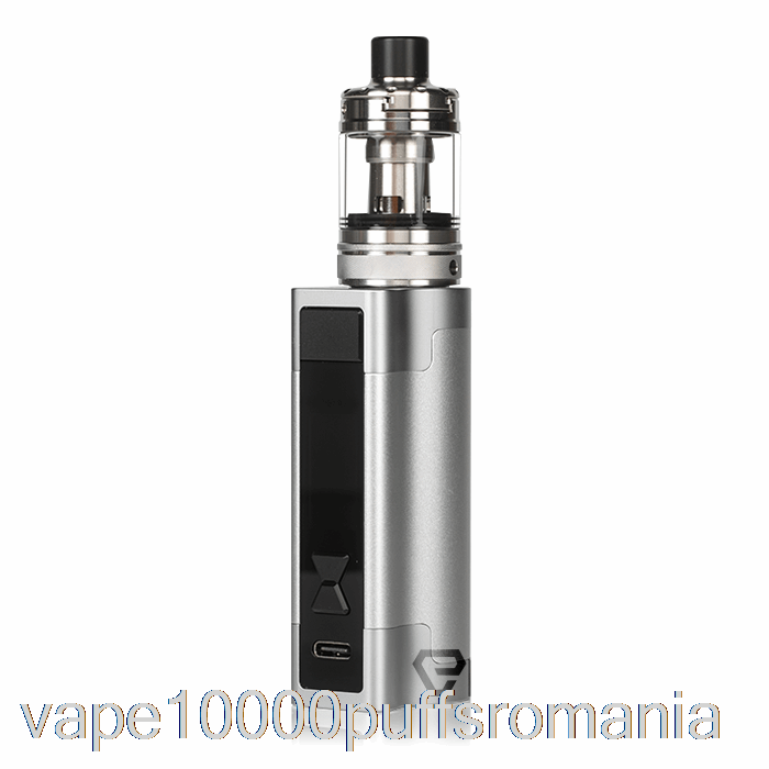 Vape Romania Aspire Zelos 3 80w Starter Kit Argintiu Metalic